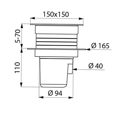 Delabie Floor trap