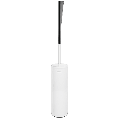 Delabie Wall-mounted toilet brush set with lid and long handle