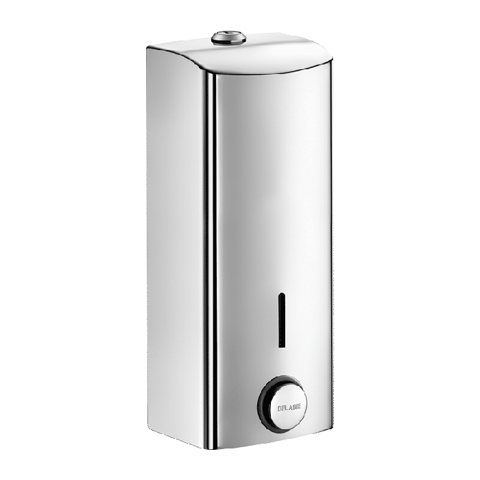 Delabie Wall-mounted liquid soap dispenser, 1 litre